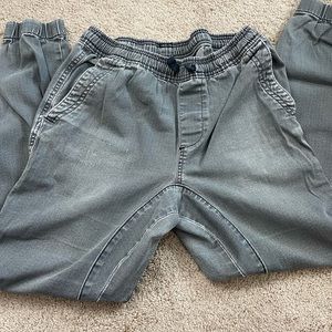 Faded Glory gray draw string pants Medium